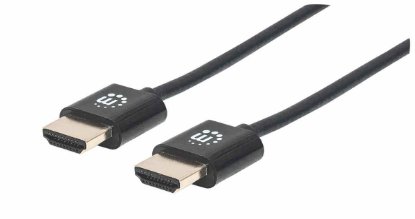Kabel MANHATTAN Ultra-slim, HDMI (M) na HDMI (M), 4K@60Hz, 1m