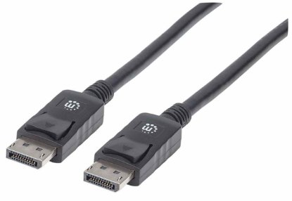 Kabel MANHATTAN, DisplayPort (M) na DisplayPort (M), 4K@60Hz, 1.0m