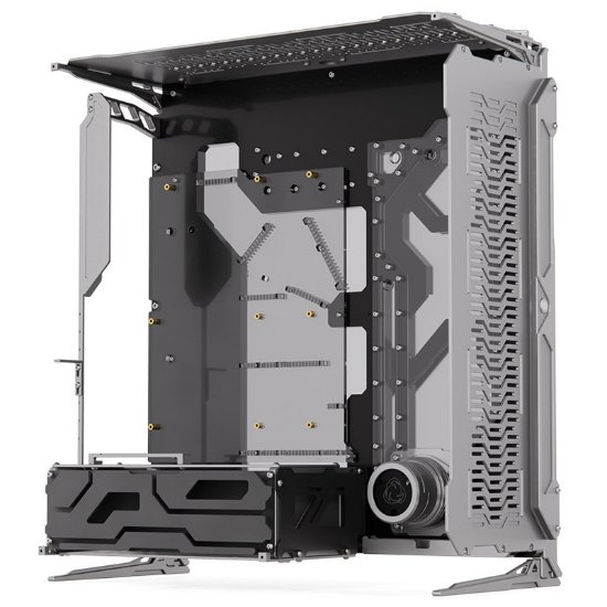 Kućište SINGULARITY COMPUTERS Spectre 3.0, E-ATX, prozor, kaljeno staklo, srebrno, bez napajanja