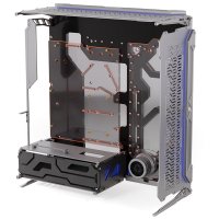 Kućište SINGULARITY COMPUTERS Spectre 3.0, E-ATX, prozor, kaljeno staklo, srebrno, bez napajanja