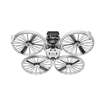 Dron DJI Flip, 4K UHD kamera, 3-axis gimbal, vrijeme leta do 31min, upravljanje daljinskim upravljačem, sivi