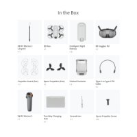 Dron DJI Neo Motion Fly More Combo, 4K kamera, 1-axis gimbal, vrijeme leta do 18 min, DJI Motion 3 daljinski upravljač, DJI Goggles 3, bijeli
