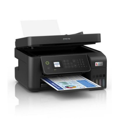 Multifunkcijski printer EPSON EcoTank L5310, printer/scanner/copy/fax, 5760 dpi, USB, LAN, WiFi, crni