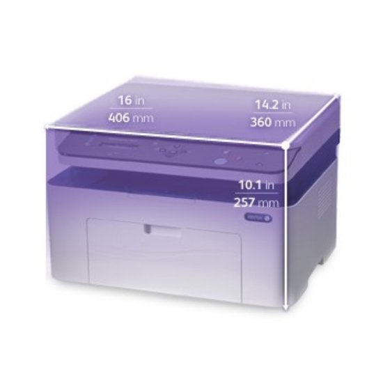 Multifunkcijski printer XEROX WorkCentre 3025, printer/scenner/copier, laser, 600dpi, USB, WLAN
