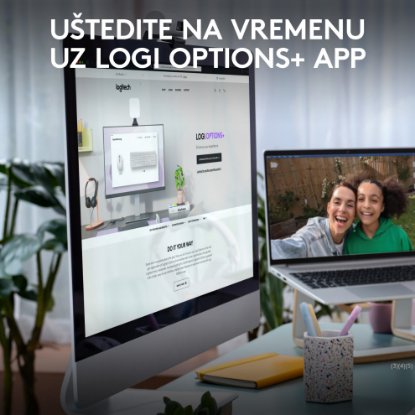 Tipkovnica LOGITECH K950 Signature Slim, bežična, Bolt Receiver USB, bijela