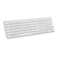 Tipkovnica LOGITECH K950 Signature Slim, bežična, Bolt Receiver USB, bijela