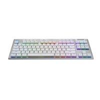 Tipkovnica LOGITECH Gaming G915 X TKL Tactile, RGB, mehanička, US Layout, USB, bijela