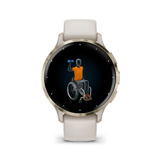 Pametni sat GARMIN Venu 3S, GPS, multisport, bež