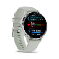 Pametni sat GARMIN Venu 3S, GPS, multisport, zeleni