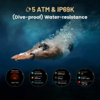 Pametni sat KOSPET Tank T3, 1,43", srebrni