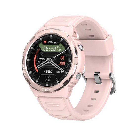 Pametni sat KOSPET Tank S1, 1,3", rozi