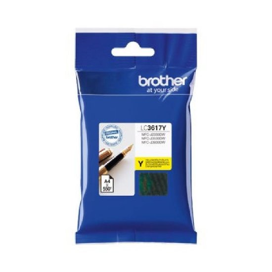 Tinta BROTHER LC3617Y žuta, za MFC-J2330DW, J3530DW, J3930DW