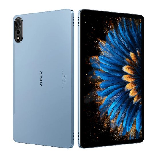 Tablet BLACKVIEW MEGA 2, 12", WiFi, 12GB, 256GB, Android 15, plavi + tipkovnica, miš, futrola, stylus