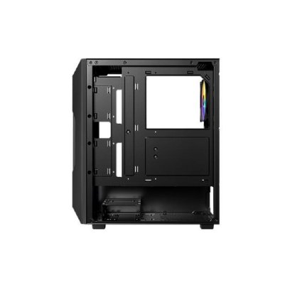 Kućište EPOCH AX61 Elite, prozor, MIDI, ATX, crno, + 750W Atom V750 napajanje