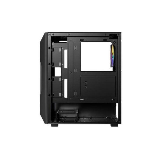 Kućište EPOCH AX61 Elite, prozor, MIDI, ATX, crno, + 750W Atom V750 napajanje