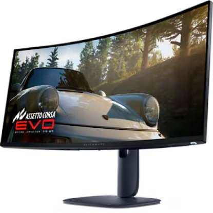 Gaming monitor 32" DELL ALIENWARE AW3425DW, UWQHD, OLED, 240Hz, 1ms, 250cd/m2, FreeSync, zakrivljeni, crni