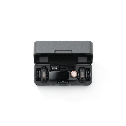 Slika Mikrofon DJI Mic 3 (2 TX + 1 RX + Charging Case), bežični, crni