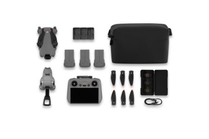 Slika Dron DJI Mini 5 Pro Fly More Combo (DJI RC2), 4K kamera, 3-axis gimbal, vrijeme leta do 36min, smart daljinski upravljač, sivi