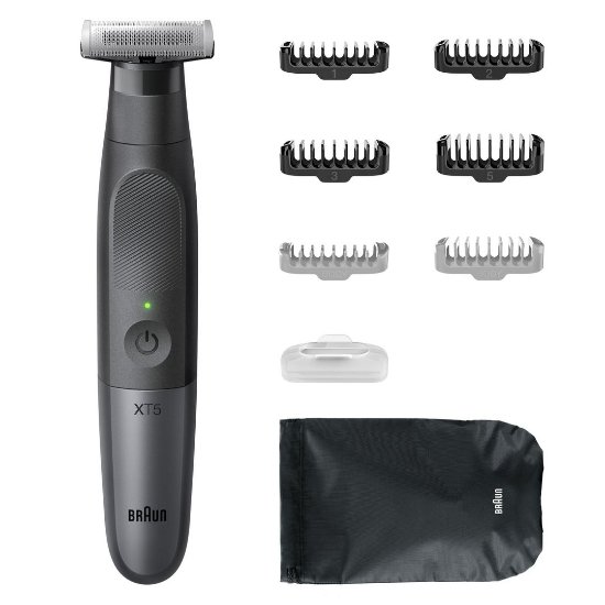 Aparat za šišanje/trimer BRAUN XT5200, za bradu i tijelo, sivi