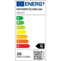 LED traka GOVEE RGBIC Led Neon Rope Light, za stol, 3M