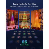 Dekorativne LED lampice GOVEE Cone Tree Lights
