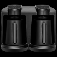 RABLJENI - Aparat za tursku kavu ZILAN ZLN1291, 400 W+400 W, 250 ml+250 ml, 8 šalica, crni