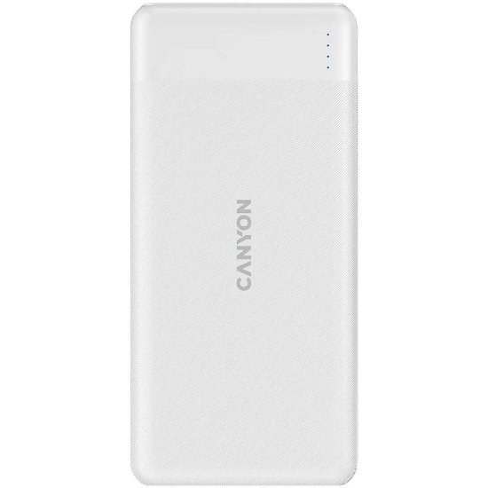 Mobilni USB punjač CANYON PB-1009, 10000 mAh, PD, QC3.0, bijeli