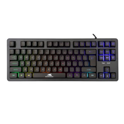 Tipkovnica BARACUDA BGK-01114 Krill, US layout, crna
