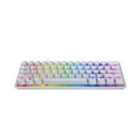Tipkovnica RAZER Huntsman Mini, Mercury Edition, Purple Switch, US Layout, USB