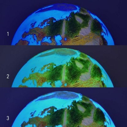 Stolna svjetiljka MIKAMAX Earth Lamp, USB