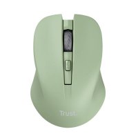 Miš TRUST Mydo Silent, optički, bežični, 1800dpi, zeleni