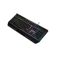 Tipkovnica EPOCH Tethys, Rainbow, membranska, crna, UK/HR layout, USB