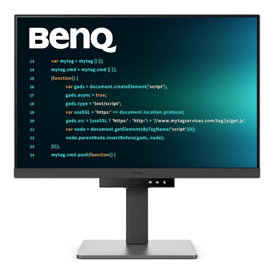 Monitor 24,1" BENQ RD240Q 9H.LLXLA.TBE, WQXGA, IPS, 60Hz, 5ms, 300cd/m2, pivot, zvučnici, crni