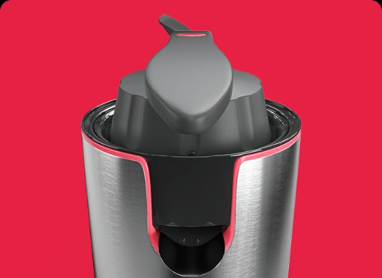 Sokovnik TESLA CJ301BX, 300 W, 0,65 l, inox-crni