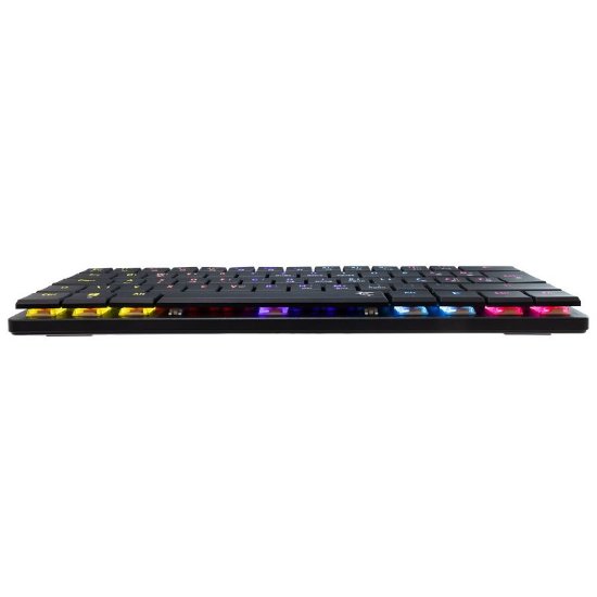 Tipkovnica WHITE SHARK GK-006112 Nagamaki, RGB, crveni switch, mehanička, UK/HR, USB, crna