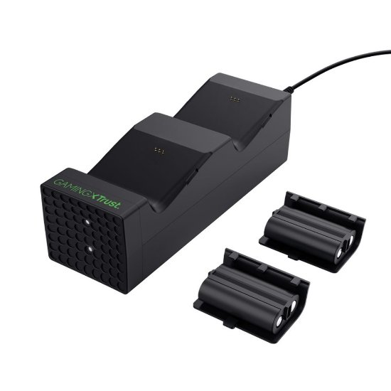 Punjač TRUST GXT 250, za 2 XBOX X/S kontrolera, crna