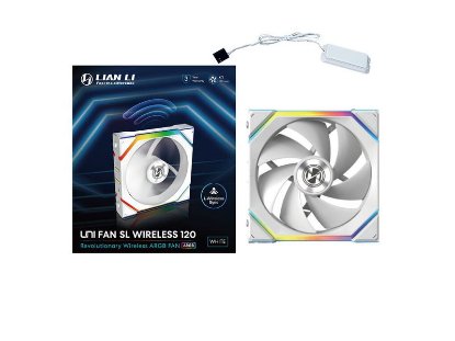 Ventilator LIAN LI UNI FAN SL Wireless, ARGB, 120mm PWM, bijeli