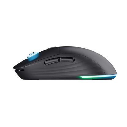 Miš TRUST GXT 927 Redex+, RGB, optički, bežični, 25600dpi, crni
