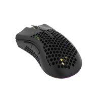 Miš WHITE SHARK Lionel, RGB, optički, bežični, 10000dpi, crni