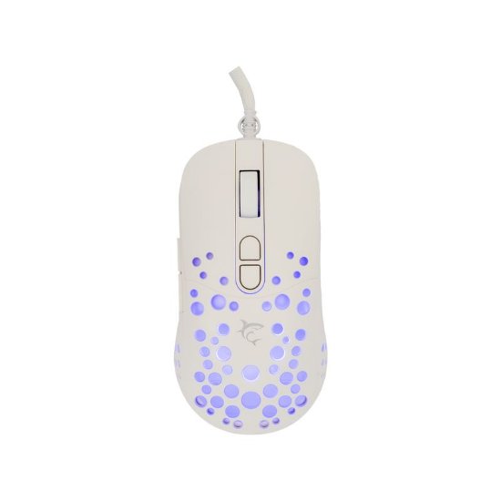 Miš WHITE SHARK Tristan 2, optički, 12800dpi, bijeli