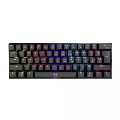 Tipkovnica WHITE SHARK GK-2022 Shinobi, LED, Plavi switch, mehanička, crna, USB