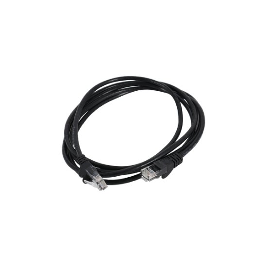 Kabel OCTIO, patch CAT5e, U/UTP, crni, 2m