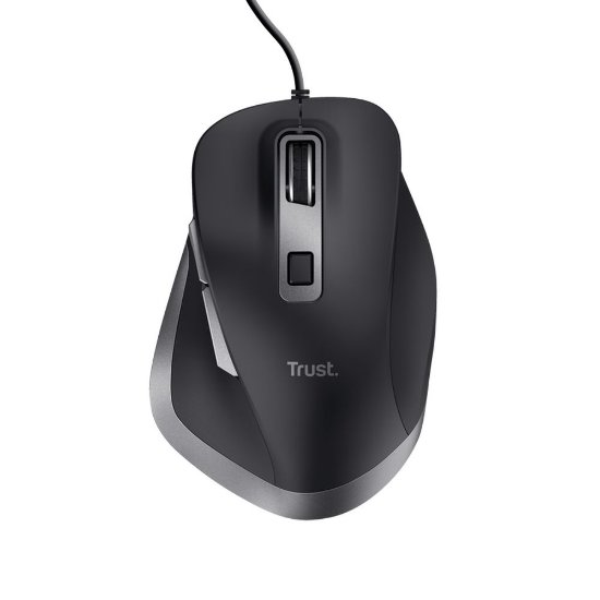 Miš TRUST Fyda Eco, optički, 5000dpi, crni