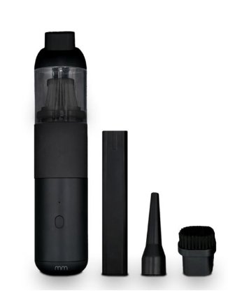 Usisavač MIKAMAX Portable Vacuum Cleaner mini, ručni, usb c, 20-35 minuta rada, crni