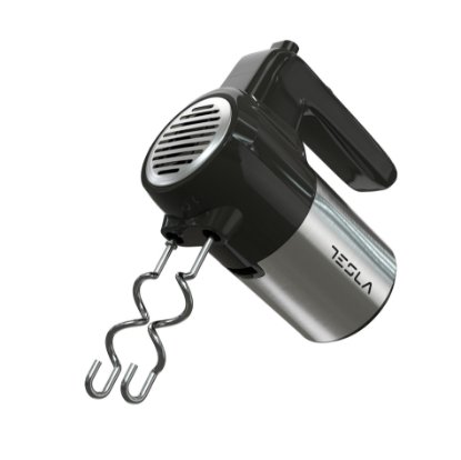 Mikser TESLA MX301BX, ručni, 300 W, 5 brzina, crni-inox