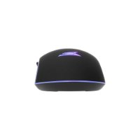 Miš BARACUDA BGM-011 Nautilus, RGB, optički, 12800dpi, crni