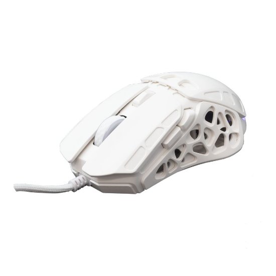 Miš WHITE SHARK Ector, RGB, optički, 12400dpi, bijeli