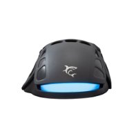 Miš WHITE SHARK Ector, RGB, optički, 12400dpi, crni