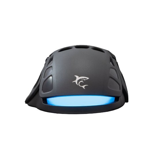 Miš WHITE SHARK Ector, RGB, optički, 12400dpi, crni