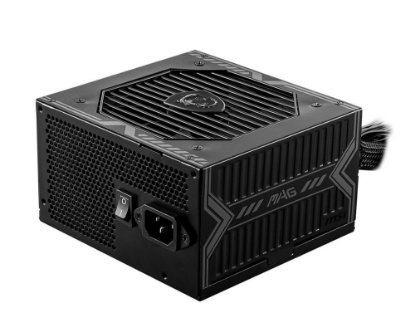 Napajanje 550W, MSI MAG A550BN, ATX, 120mm vent, 80+ Bronze